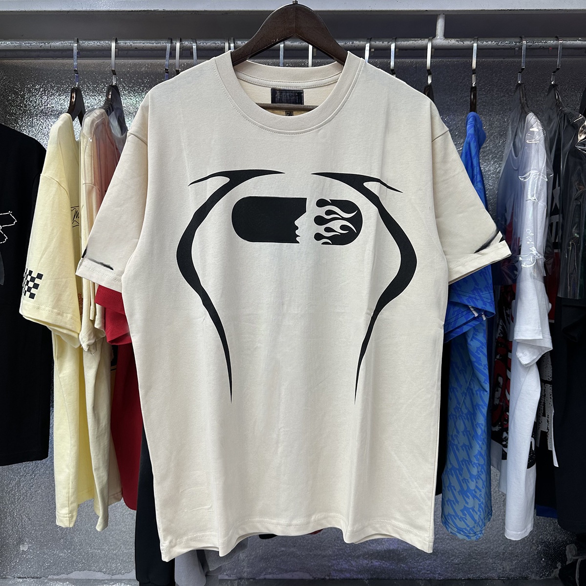 Mens T Shirt Design For Men Y2k Vintage Hoodies Fashion Graphic Tees Womens Hippie Men's Clothing