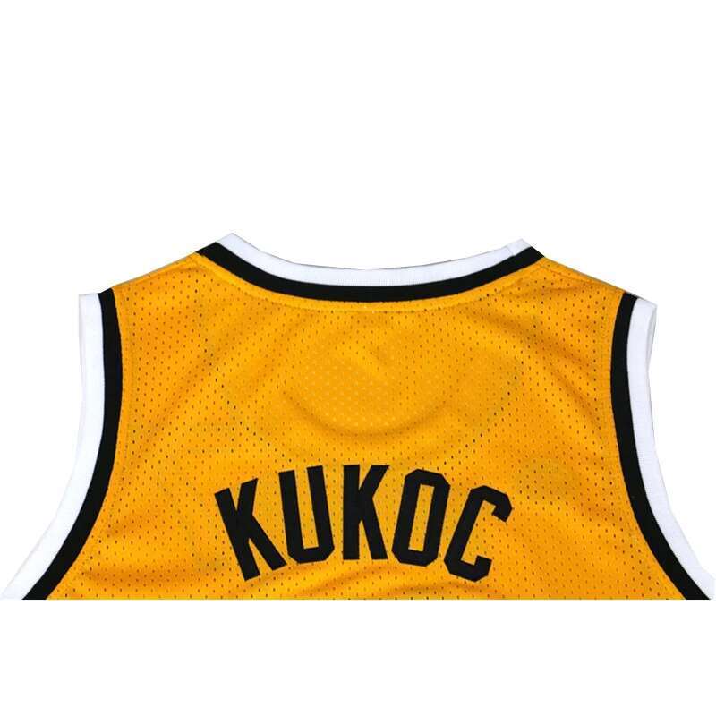 2025 Basketball Jerseys JUGOPLASTIKA 7 Kukoc Sewing Embroidery Cheap Outdoor Sports Jersey High-quality yellow New