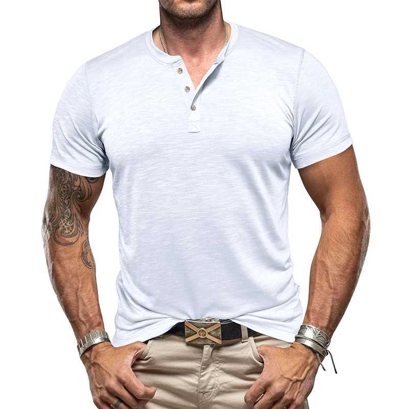 High Quality Henry Summer New Mens Short sleeved T-shirt Fashionable Mens Casual Shirt S-6XL T250108
