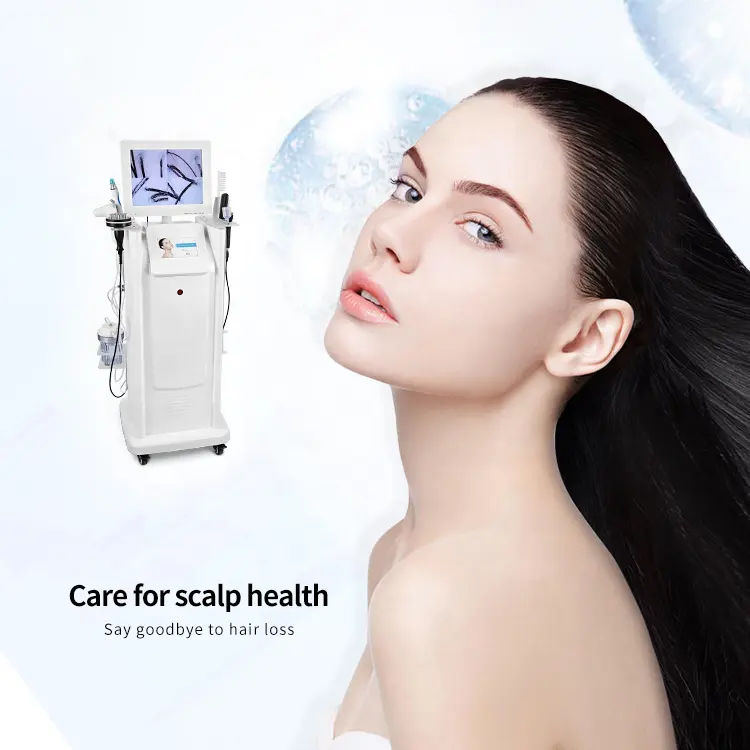 Scalp Massage Hair Follicle Detector Analyzer Beauty Equipment Anti-hair Loss Treatment Hair Regrowth Machine