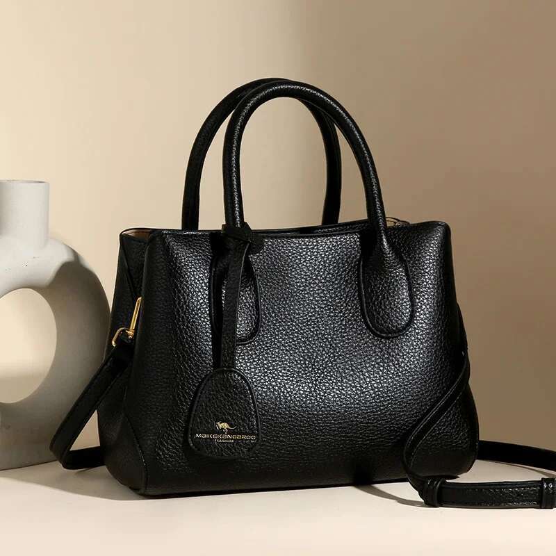 Designer Multifunctional High Quality Leather Women's Handbag Fashion Tassel Design Ladies Shoulder Crossbody Bags Bolsos