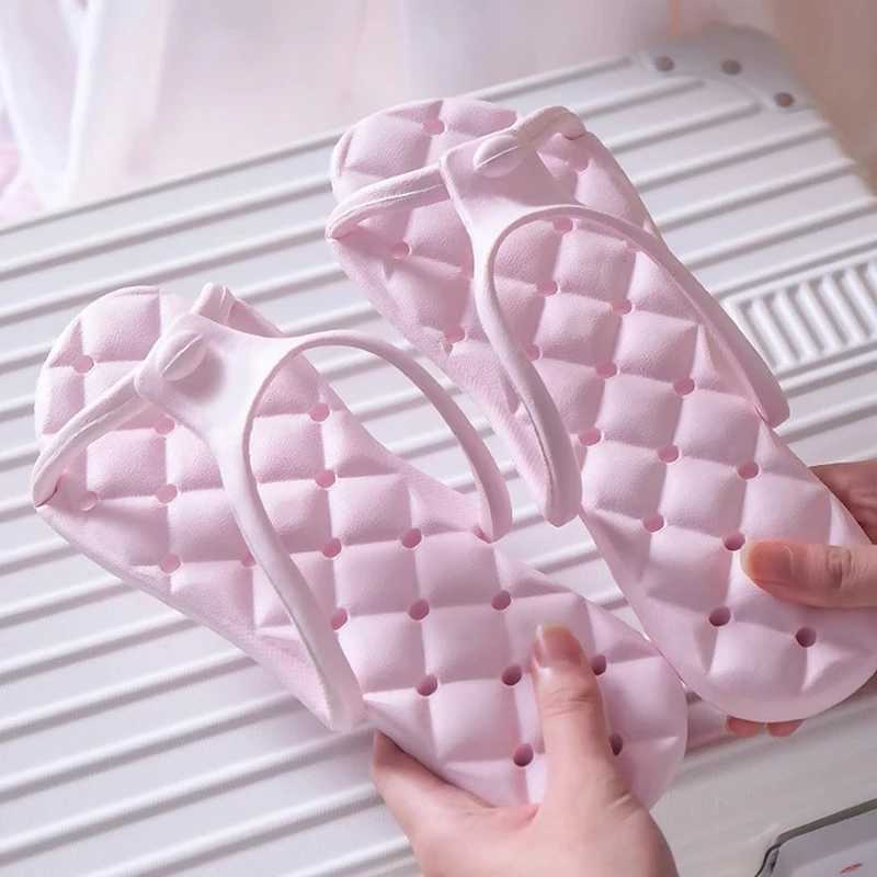 New Arrival Travel slide anti slip flat bottomed summer folding sandals portable household lightweight slippers beach womens shower shoes T250108