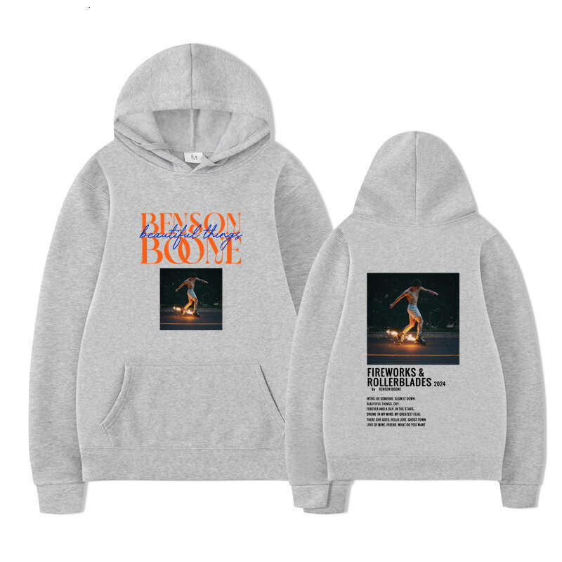 New Hooded Harajuku Humorous Benson Boone Men's and Women's Hoodie