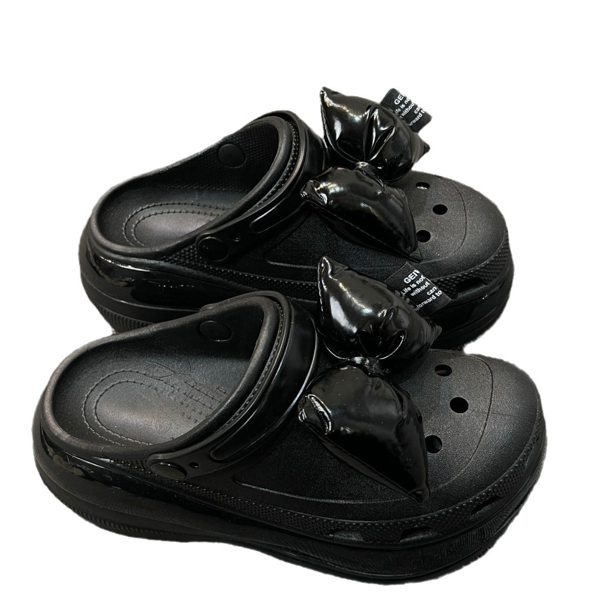 Free Shipping slides designer Slippers womans sandals Platform casual summer bow slipper Indoor home shoes women slide