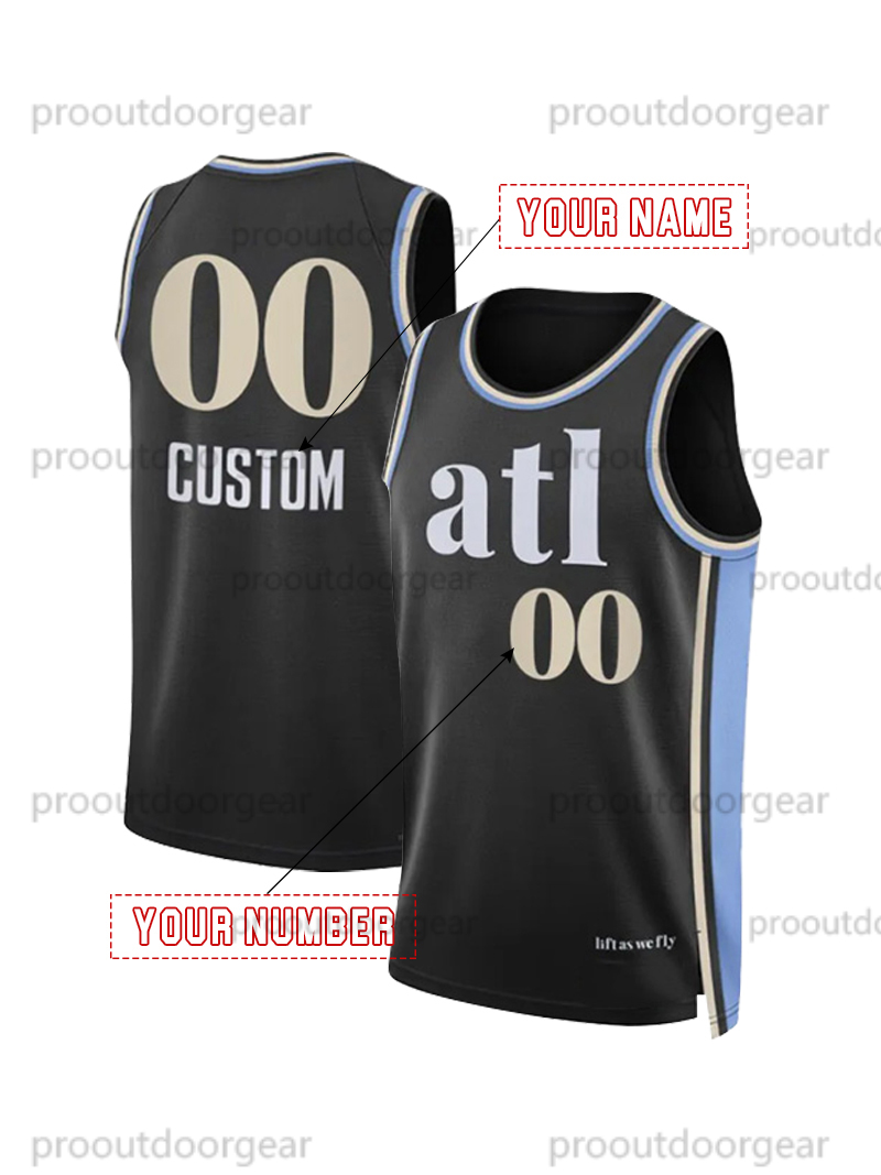 Young 2025 Basketball Jersey Hunter Murray Collins Augmon Custom Jerseys