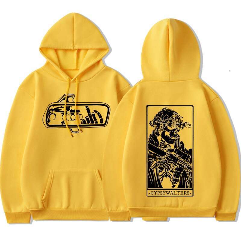 Men's hooded sweatshirt, unisex streetwear