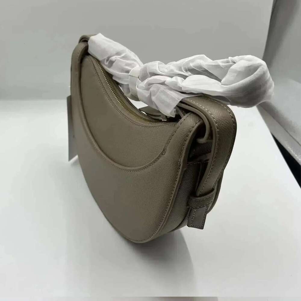 Women's Bags handbag New Women Crossbody Retro Fashion Black Leather Crescent Lightweight Design Ladies Shoulder Bag