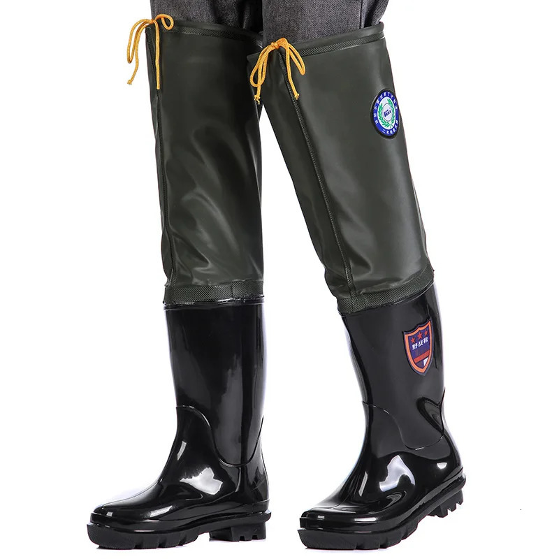 Thickened Super High Water Pants Multipurpose Rain Boots Wear-resistant Fishing Waders for Fishing Shoes Non-Slip Water Shoes 250106