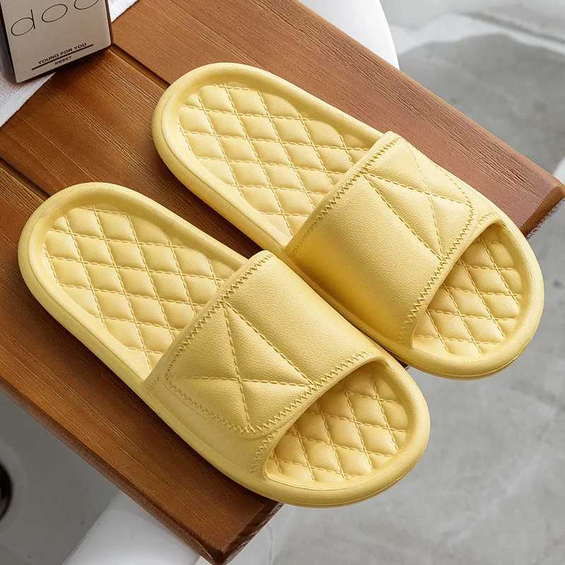 New Arrival Fashion Concise Womens Slide New Summer Home Flat Lightweight Eva Bathroom Slide Comfortable Massage Womens Indoor Slide T250108
