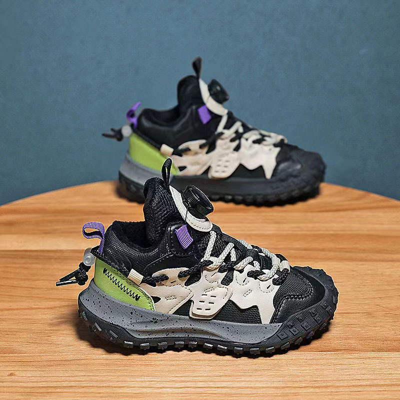Children Shoes Toddler Training Non-slip Comfortable Running Shoes Happysteps Lightweight Outdoor Sports Shoes for Kids Sneakers Sizes US10C-US5Y H043