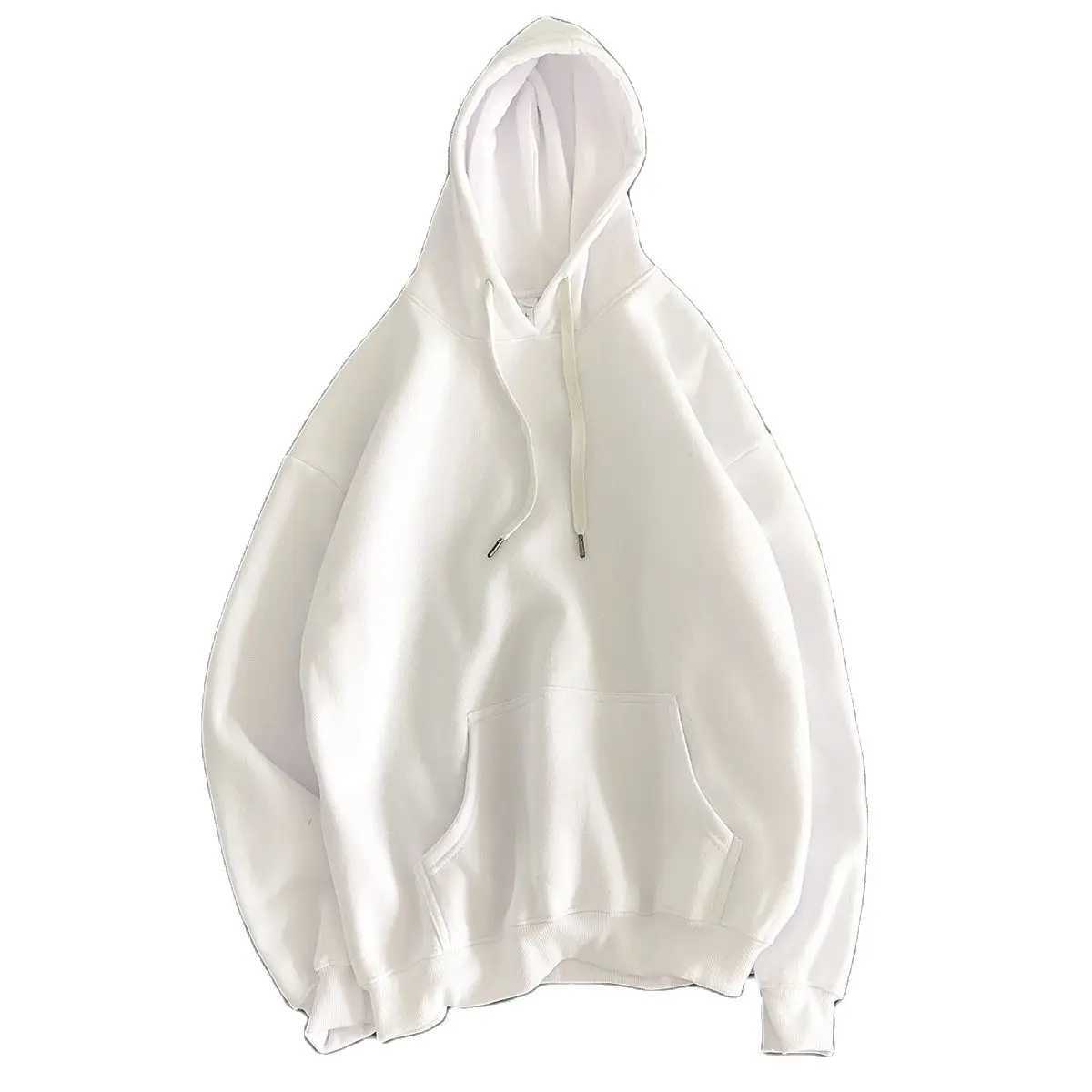 2024 New Mens Hoodie Mens Fashion Hoodie Solid Casual Street Clothing Cotton Loose Hip Hop Hoodie Mens Hoodie M-5XL W250108