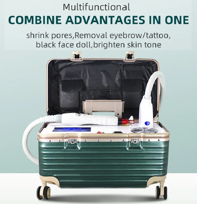 q switched nd-yag laser tattoo remove machine for freckle tag wart tattoo removal to picosecond laser tattoo remover machine