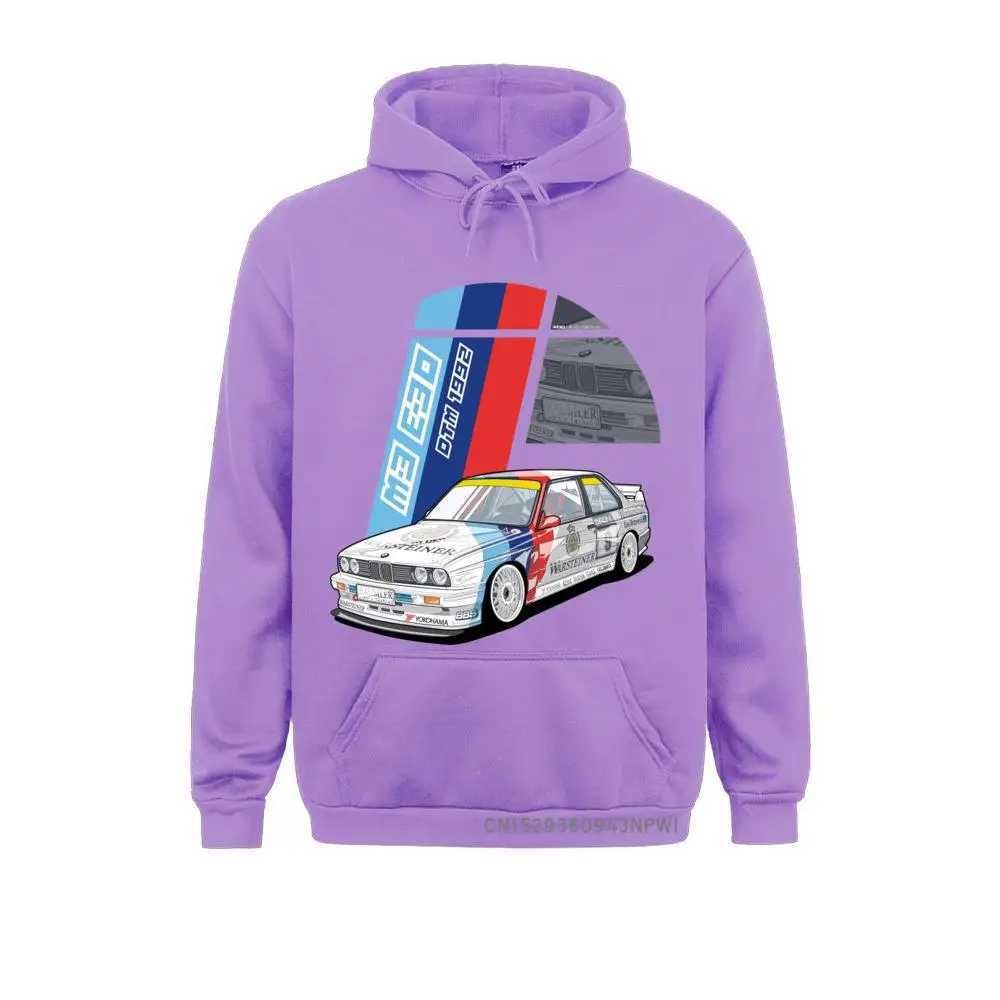 Mens long sleeved pocket sweatshirt with printed red car plus size sweatshirt brand high-quality and comfortable T-shirt hooded sweatshirt W250108