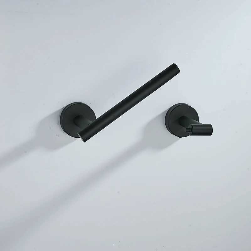 Tissue roll holder wall mounted interesting toilet paper holder spare parts organizer bathroom roll holder kitchen paper holder Y250107