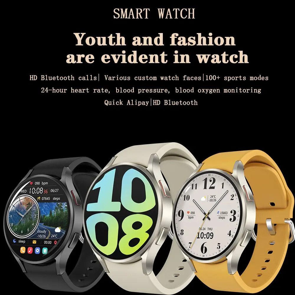 For Watch7 Smart Watch Men GPS Motion Track BT Calling Health Monitoring Sport Mode IP68 Waterproof Smartwatch women 250106