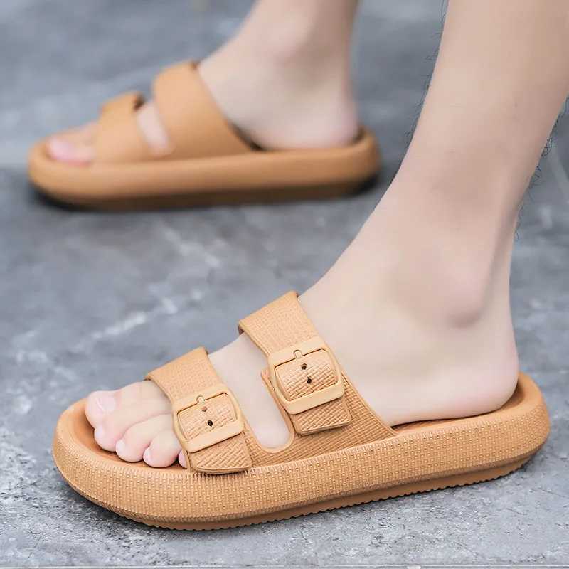 New Arrival Summer mens slippers massage chlorine leisure indoor slippers bathroom slippers outdoor slippers quick drying beach sandals T250108