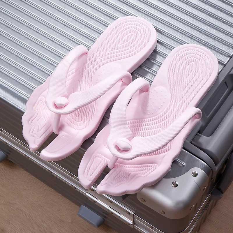 New Arrival Womens folding slider mens business travel portable slider flip lightweight indoor sandals beach outdoor shoes T250108
