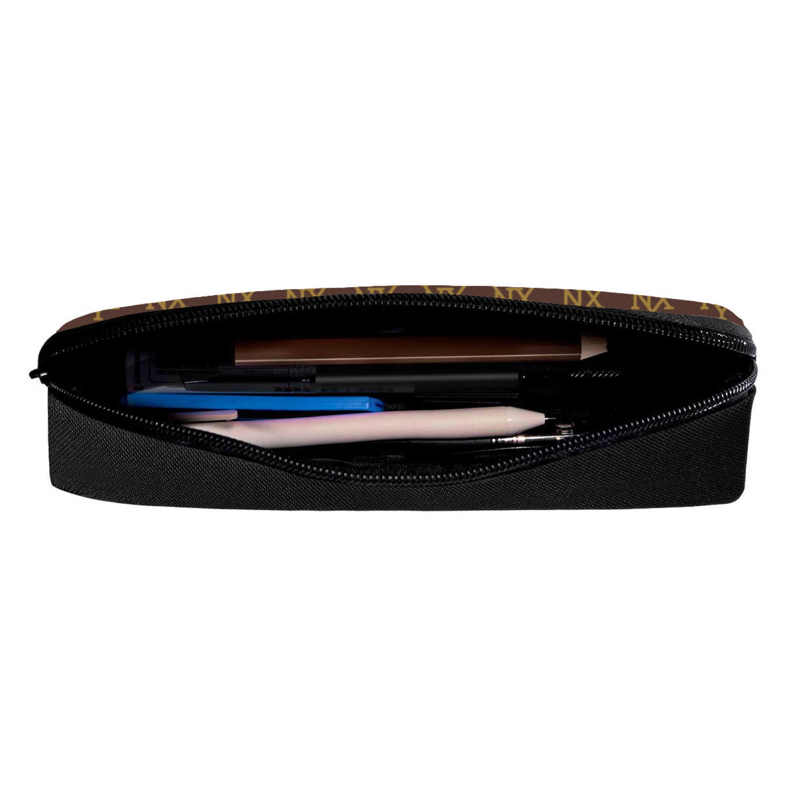 NXY Pencil Case Retro Kawaii Pencilcase Storage Stationery Pen Case Large Capacity Cosmetic Bag Aesthetic