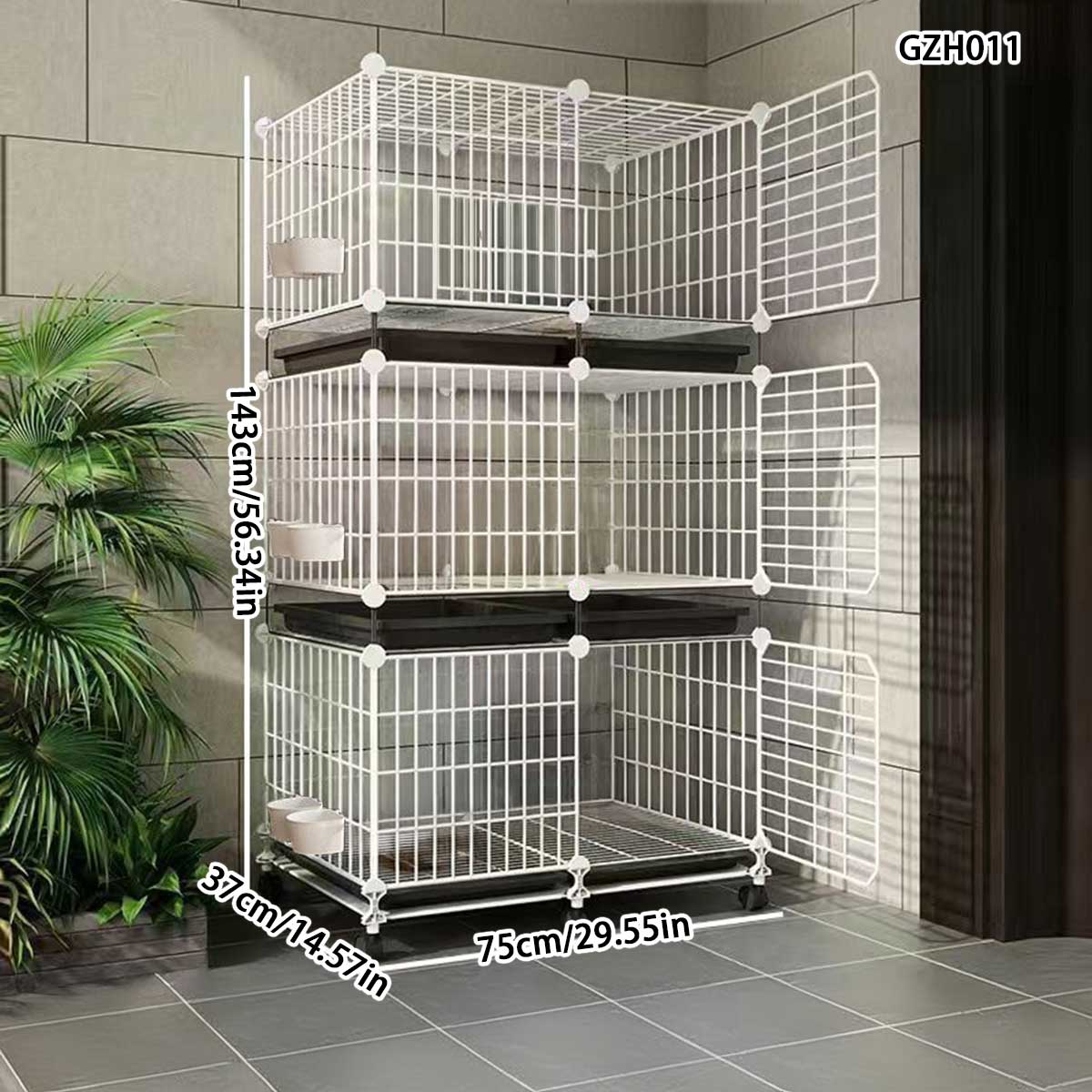 Large Scale Outdoor Pigeon Enclosure with Coupling Nest Boxes