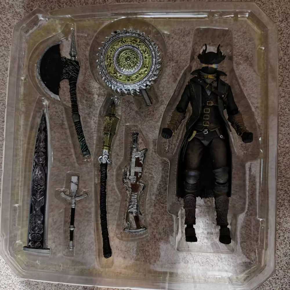 Bloodborne Figma 367 Figure Anime DX The Old Hunters Game PVC Decoration Model Handmade Gifts