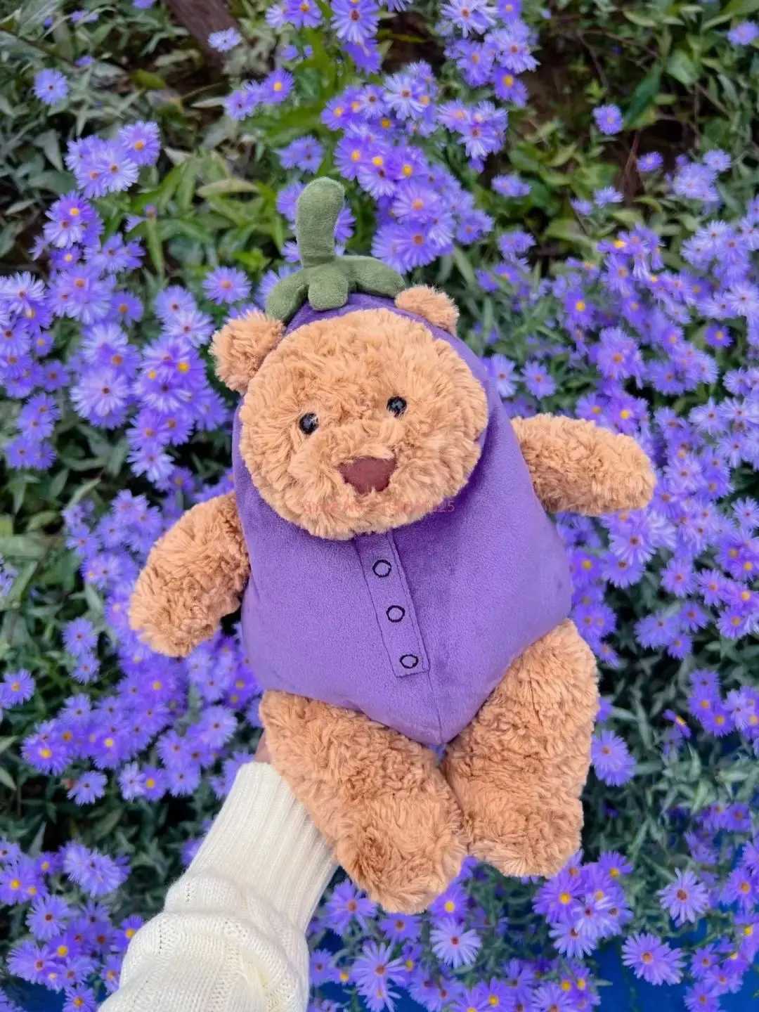 jellys Cat Spot Barcelona Bathrobe Bear Eggplant Strawberry Doll Cute Soothing Companion ChildrenS Festival Gift