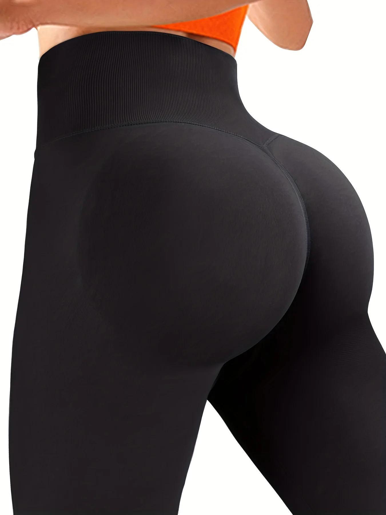 Women Scrunch Butt Lifting Leggings Seamless High Waisted Workout Yoga Pants 241231
