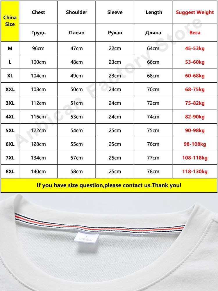 Summer oversized pocket T-shirt mens street clothing short sleeved cotton T-shirt mens Harajuku top T-shirt Plus size 6XL 7XL 8XL M250108