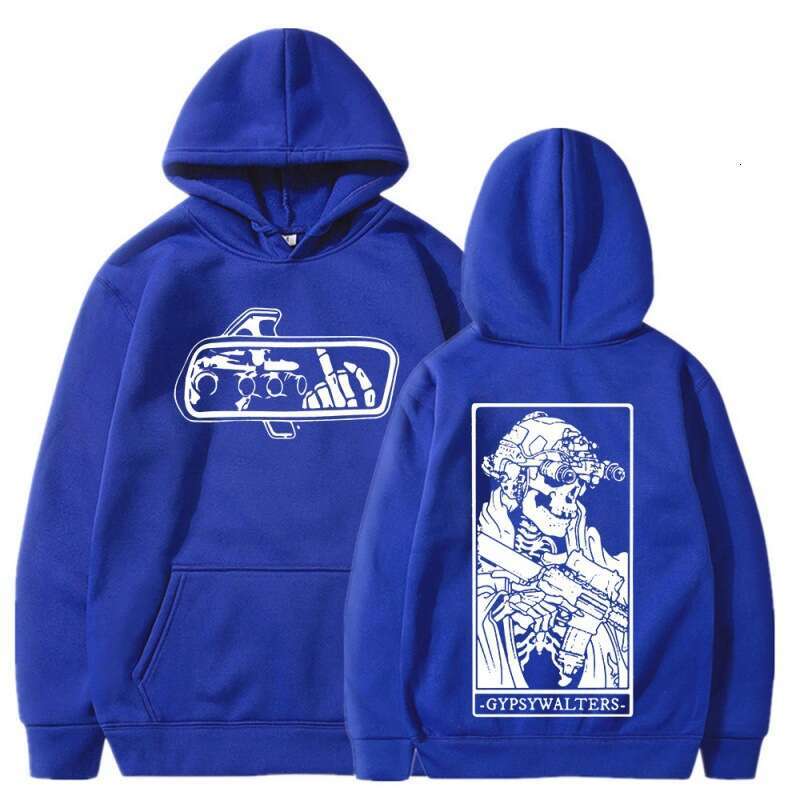 Men's hooded sweatshirt, unisex streetwear