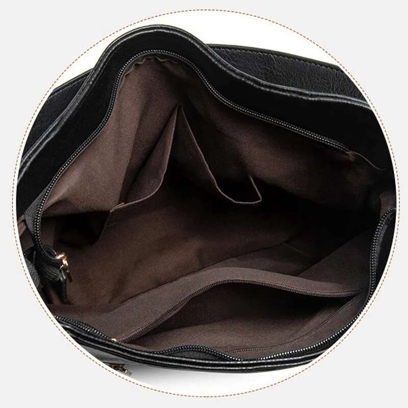 Handbags Women Famous Brand Messenger Bags Leather Designer Handbag 2024 Vintage Big Hobos Female Bag Sac Bolso