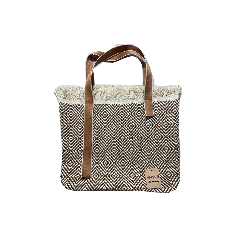 Hand-Woven Vintage Cotton Crossbody Bag