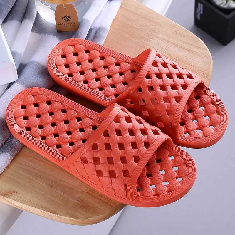 New Arrival Leak proof summer mens leisure platform fashionable indoor simple color bathroom rubber soft bottom slider T250108