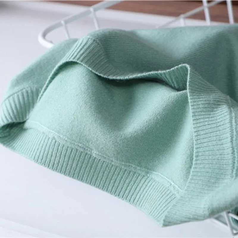 New Arrival Ultra fine Merino cashmere knitted O-neck T-shirt mens short sleeved T-shirt solid color trend casual T-shirt Z250108