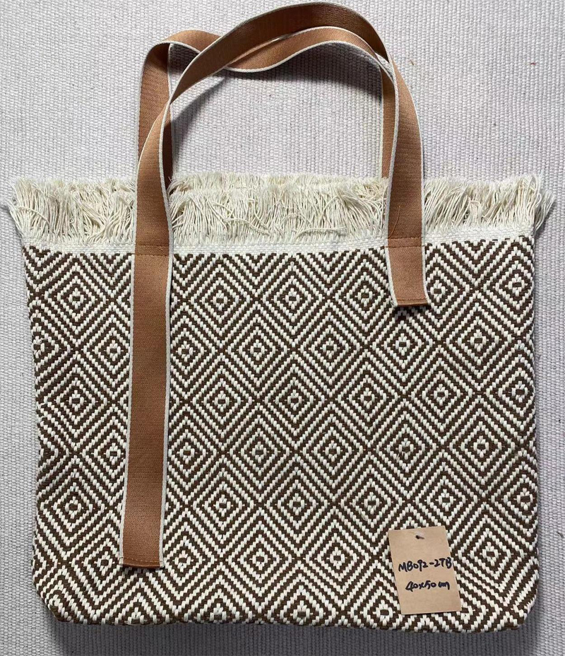 Hand-Woven Vintage Cotton Crossbody Bag
