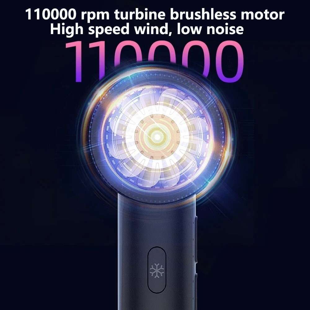 Brushless Motor 110000rpm Dryer Professional Negative Ion Air Blower Fast Drying Constant Temperature Salon Hair Tools