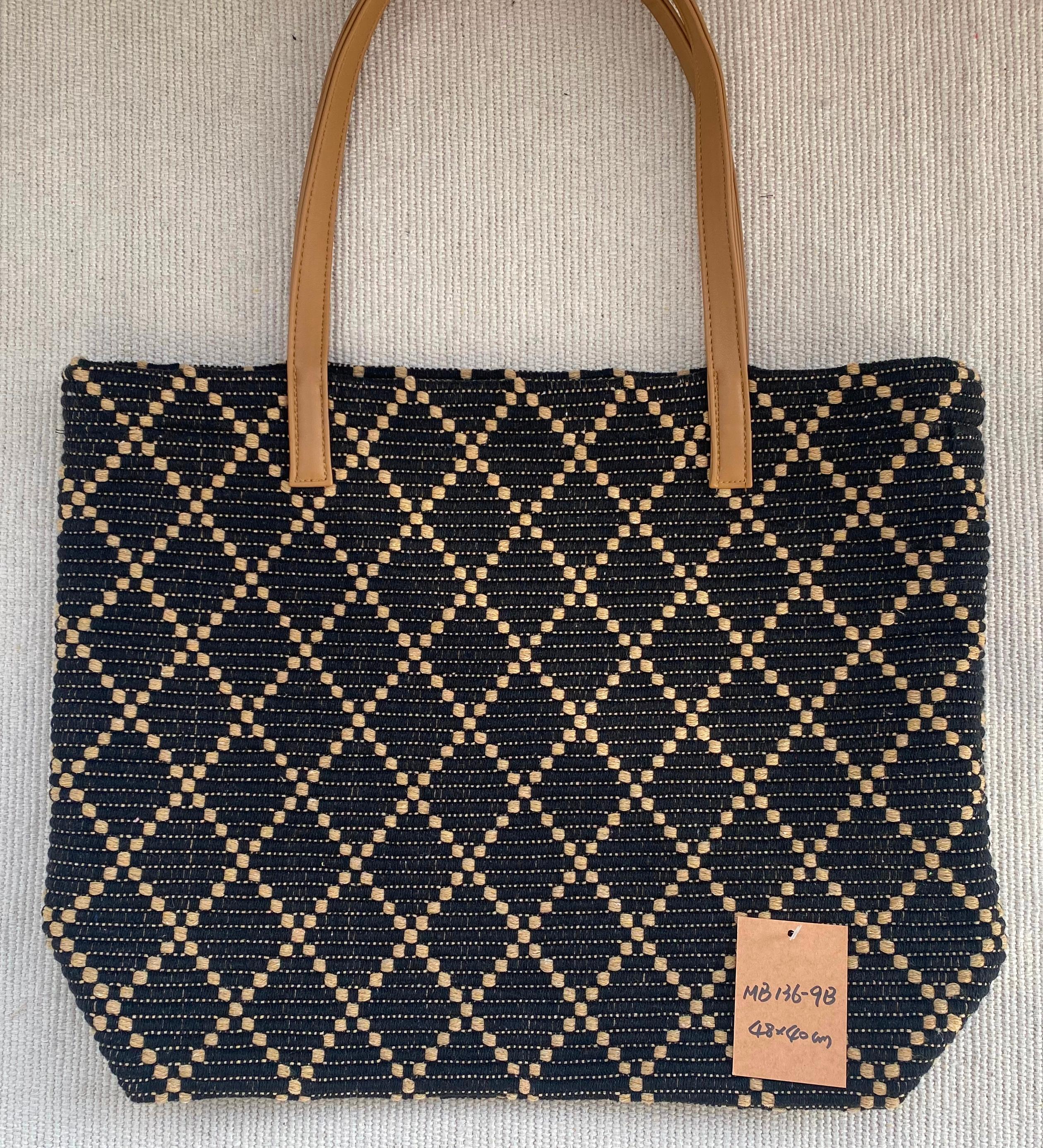 Hand-woven Vintage Linen Crossbody Bag for Sustainable Fashion Enthusiasts