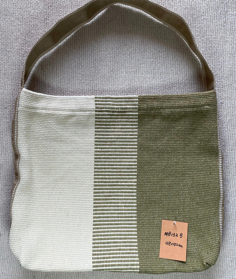 Trendy Handmade Vintage Coarse Material Crossbody Carryall Bag