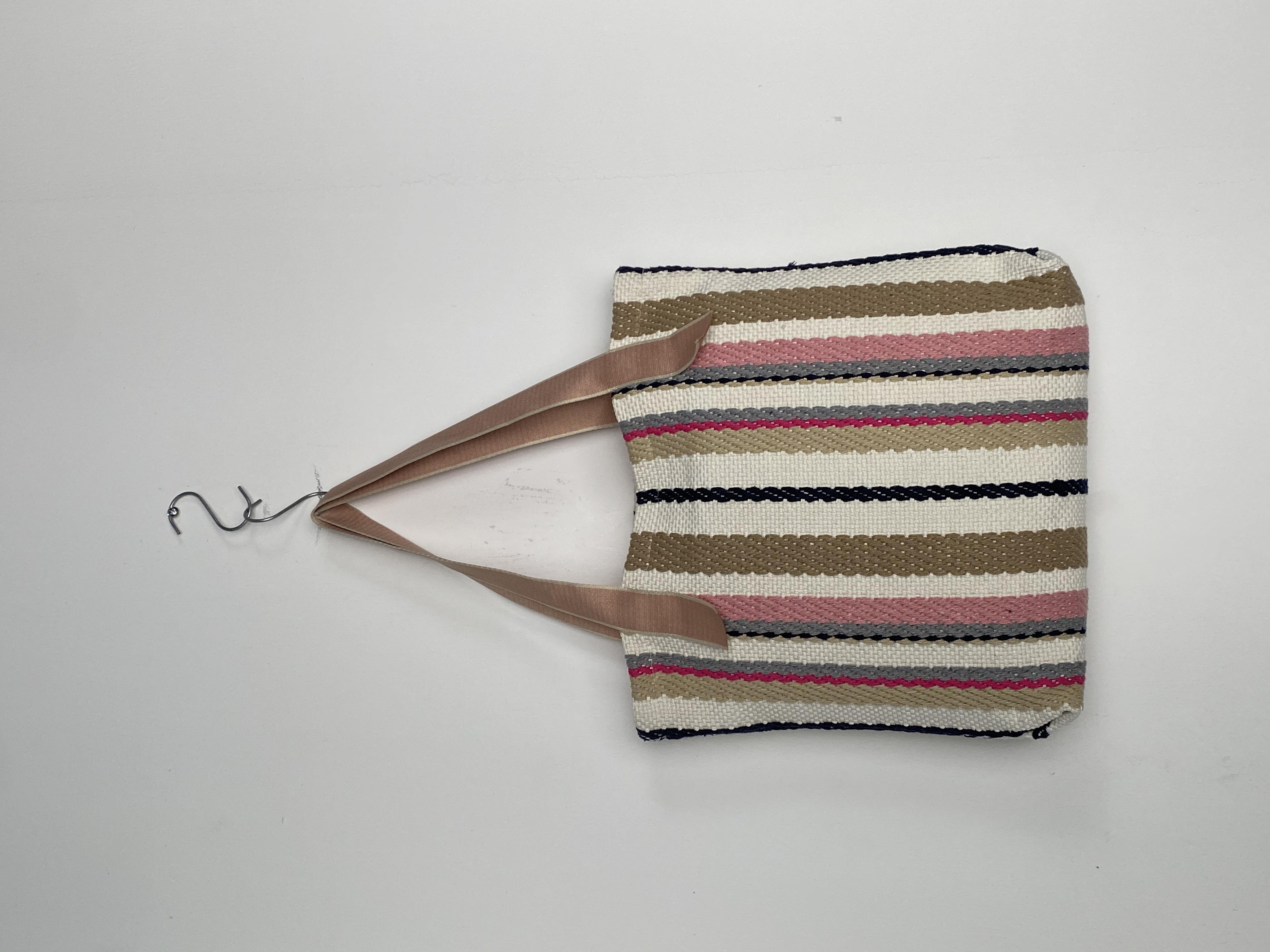 Handwoven Linen Crossbody Bag - Classic Old-Fashioned Texture