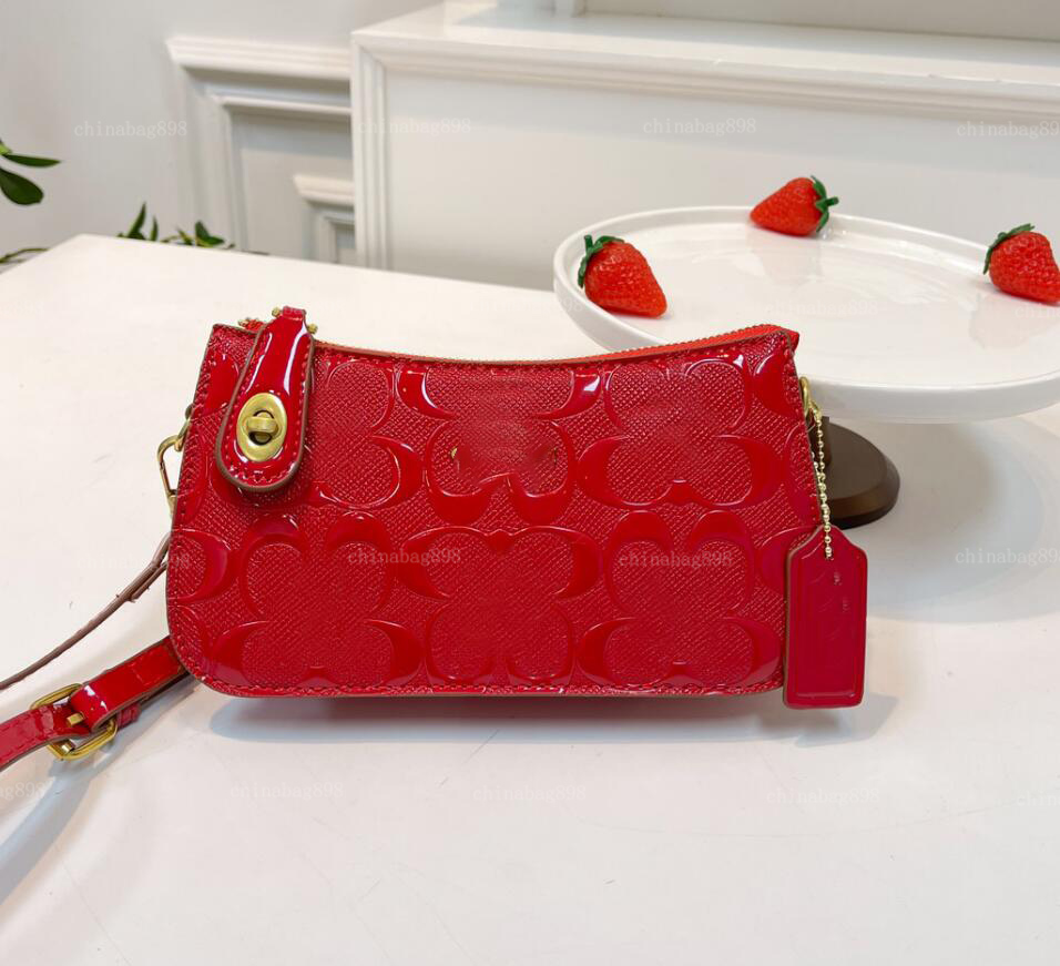 Designer Teri hobo bags Underarm Small Handbags Women Shoulder Bag Half-moon ladies Baguette Purse Chain Strap Croissant bags