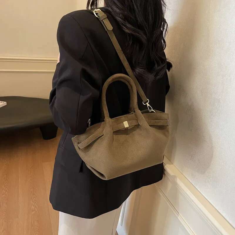 LEFTSIDE Small PU Leather Crossbody Bags With Short Handle For Women 2024 Y2k Korean Fashion New Top-Handle Bag Handbags