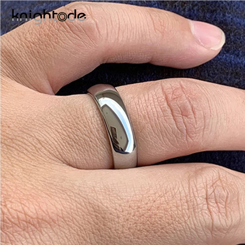 High Quality Tungsten Carbide Ring Wedding Engagement Ring For Men Women Domed Band Polished Shiny Comfort Fit 8642mm 250107