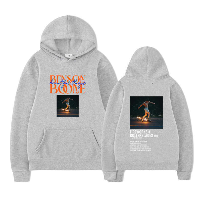 New Hooded Harajuku Humorous Benson Boone Men's and Women's Hoodie