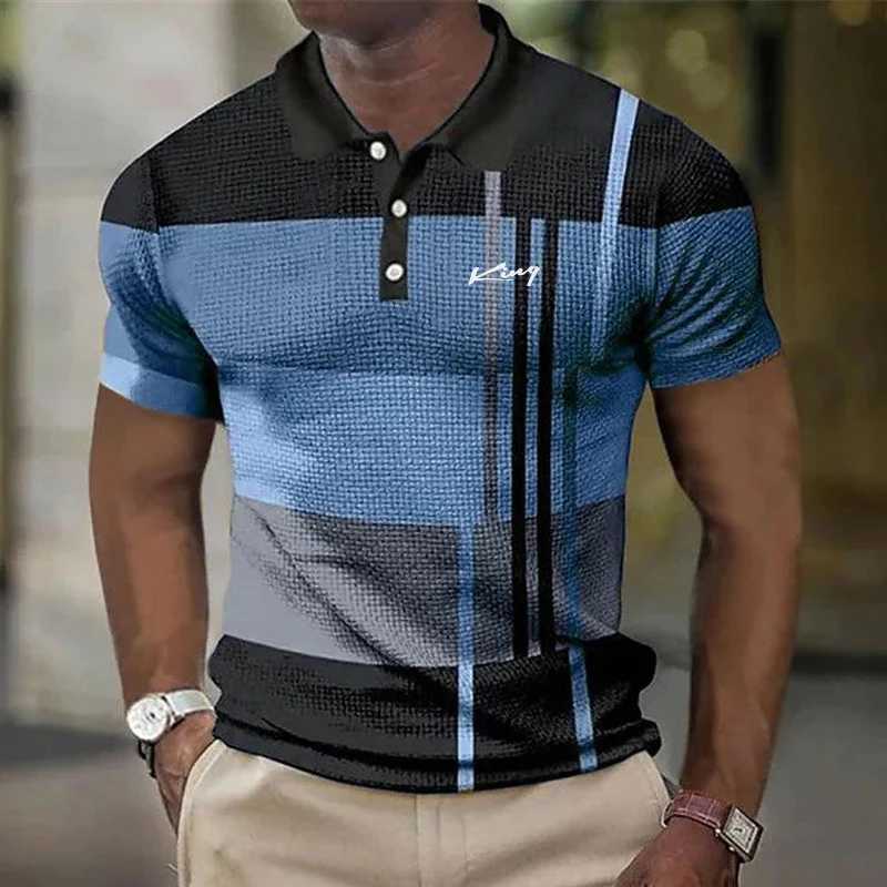 Polyester Mens Polo Shirts Casual Solid Color Short Sleeve Polo Shirts for Men New Summer Desinger Clothing Mens Polo ShirtXJ250108