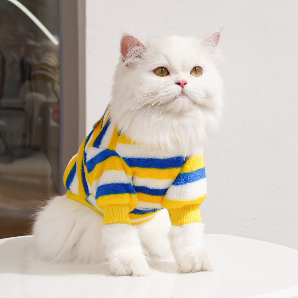Pet clothing winter warm embroidery sweater Teddy than bear small and medium-sized dog dog cat clothing supplies wholesale