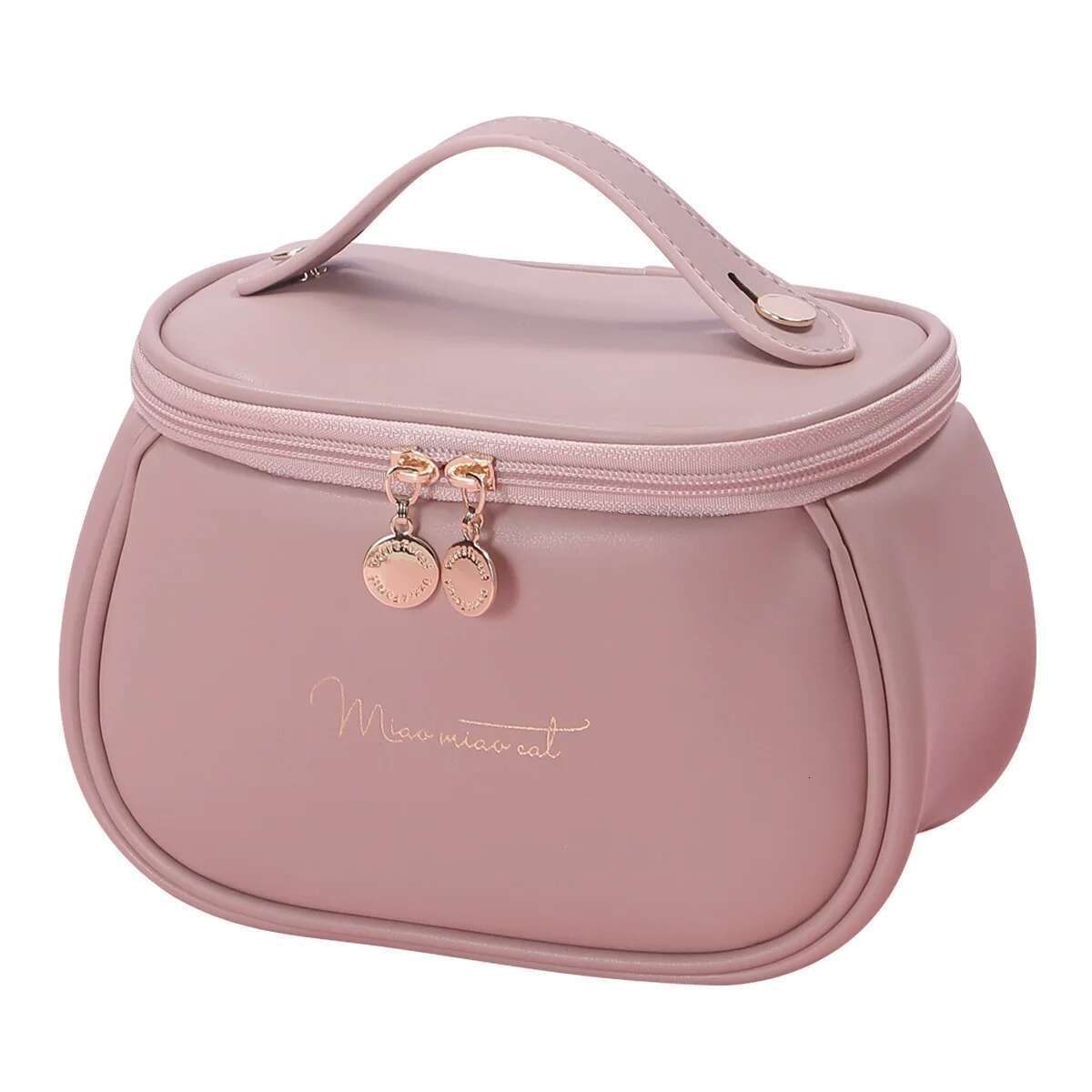 Cute PU Makeup Bag For Women Toiletries Organizer Waterproof Travel Make Up Pouch Female Large Capacity Portable Cosmetic Case