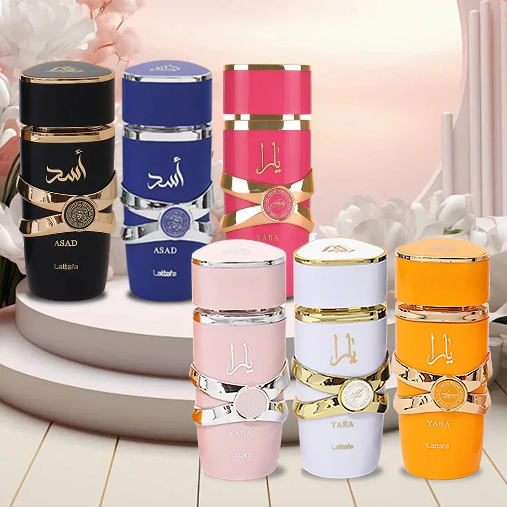 Lattafa Yara Perfume Women Eau De Parfum High Quality Arabian Perfume Lasting Fragrance Pheromone Light Fragrance Long-lasting 250107