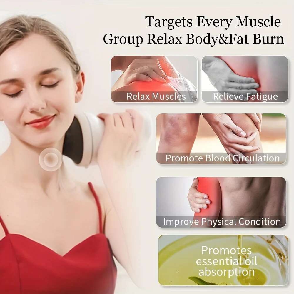 with 8 Masssage Heads Edition Vibrater Massager Body Shaping Massage Equipment