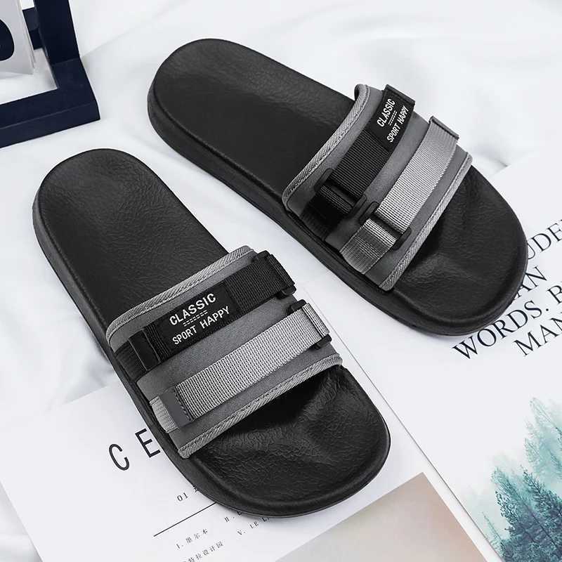 New Arrival Slippers mens home indoor and outdoor mens beach sandals lightweight soft and comfortable. Eva mens shoes trendy and new style T250108