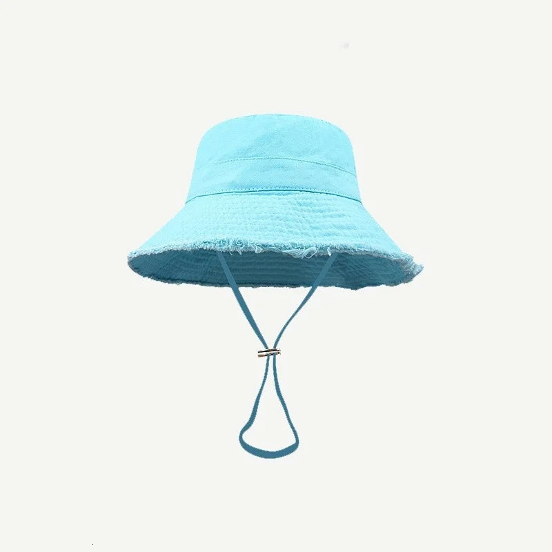 Outdoor Women Bucket Hat Wide Brim Fisherman Hat Dustproof Camping Bucket Hat 250107