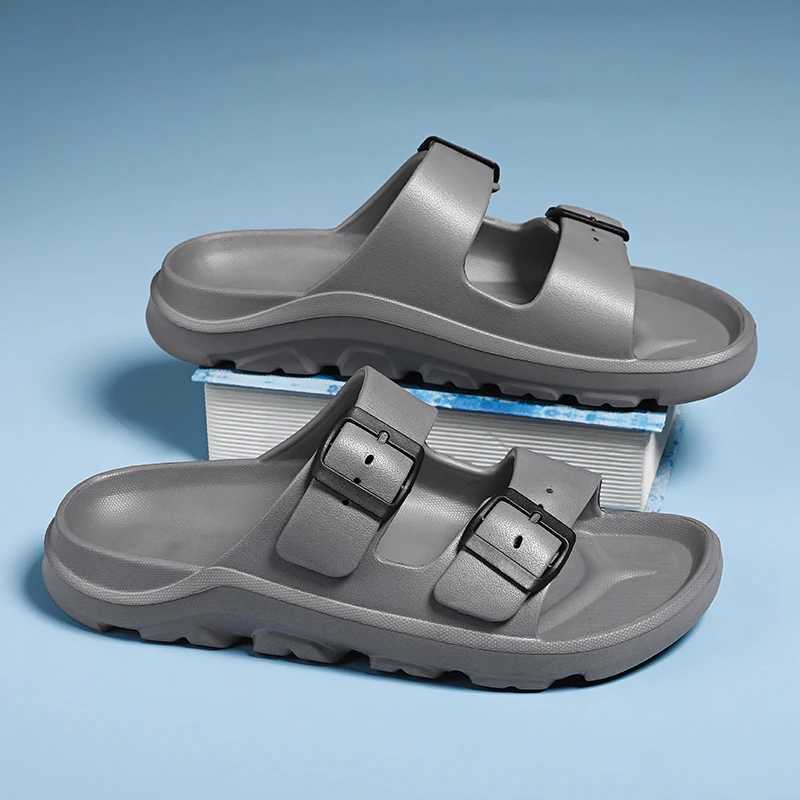 New Arrival Explosive Style mens slippers with casual and non slip design fashionable and simple mens sandals trendy and fully matched with Eva Beach 