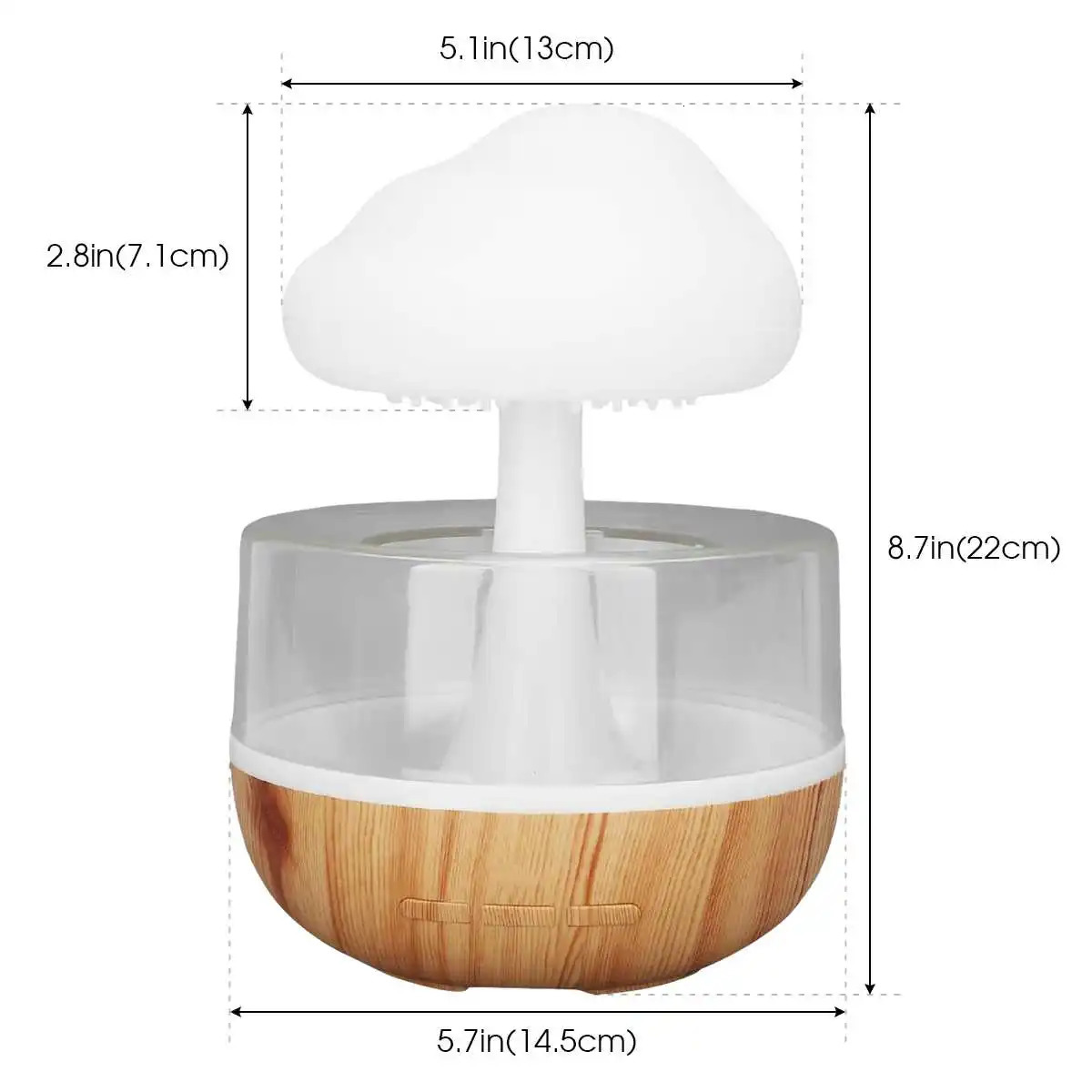 Mini Air Humidifier USB Electric Aroma Diffuser Essential Oil Purifier Aromatherapy Mist Maker Lights For Car Home Bedroom 250103